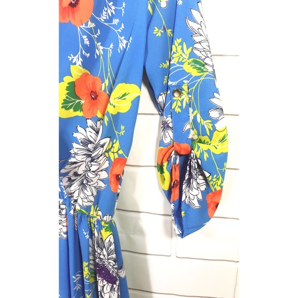 Karlie Clothes Boutique Floral Wrap Romper Duster - Picture 6 of 8